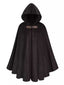 1940er Halloween Mittelalterlich Wildlederimitat Cloak Mantel