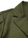 [Vorverkauf] 2PCS Grün 1950er Viktorianisch Bogen Tie Kleid & Kurzes Cape