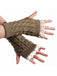 Vintage Spitze Patchwork Verdreht Stricken Fingerlos Handschuhe