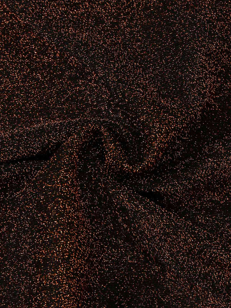 1940er Glitzer Halter Cutout Bogen Einteiliger Badeanzug