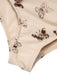 [Vorverkauf] Aprikose 1950er Schmetterling Masche Schnürung Badeanzug