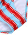 [Vorverkauf] Blau 1940er Polka Dot Streifen Halter Badeanzug