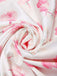 [Vorverkauf] Blassrosa 1930er Rosen Rüschen Satin Träger Nachthemd