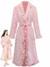 1930er Langarm Flanell Pajama Robe
