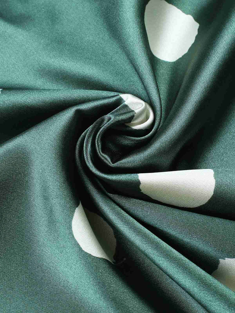 1950er Polka Punkt Spitze Unterhemd Nachtwäsche