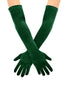 Vintage Solide Thick Samt Lange Handschuhe