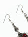 Gothic Rose Herz Auge Ohrringe
