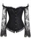 SCHULTERFREI PATCHWORK GOTHIC-KORSETT