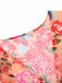 ROTER BOHEMISCHER BLUMEN-SCHNÜR-COVER