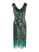 1920ER FRANSEN PAILLETTEN PARTY KLEID