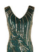1920ER FRANSEN PAILLETTEN PARTY KLEID
