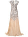 1920ER VINTAGE PAILLETTEN PARTY KLEID