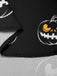 [Vorverkauf] Schwarzes 1950er Halloween Kürbis Fledermaus Trägerkleid
