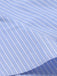 [Vorverkauf] Blau 1960er Kutte gestreift Schnürung Wickeln Kleid