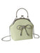 Retro Bowknot Solid Shell Tasche