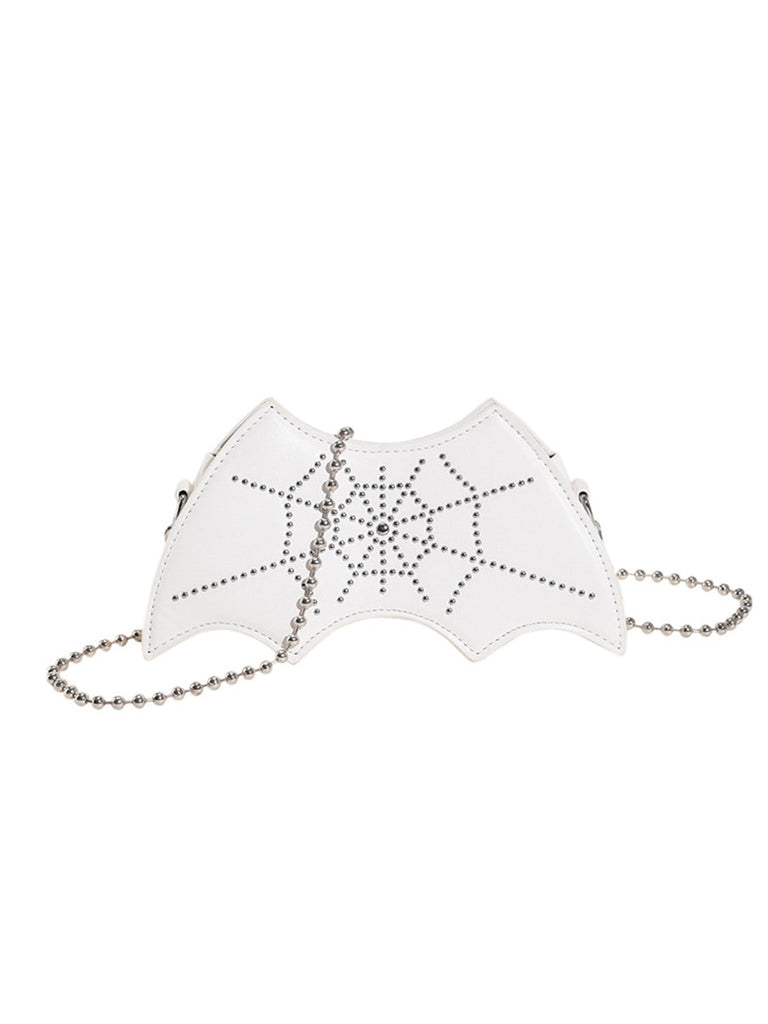 Halloween Diamant Spinnennetz Fledermaus Form Tasche