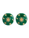 Vintage Christmas Party Round Earrings