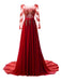 VINTAGE STICKEREI BRAUTJUNGFER  HOCHZEIT KLEID