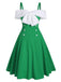 1950ER SPAGHETTI BOW VINTAGE SWING KLEID