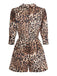 LEOPARD REVERS SCHNÜRUNG VINTAGE STRAMPLER