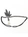 1920ER FRANSENPERLE QUASTE STRASS STIRNBAND