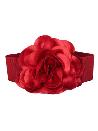 VINTAGE 3D BLUMEN GÜRTEL