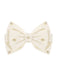 Retro All-Match Solid Geometric Texture Bow Hairpin