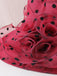 Eleganter Organza Sonnenhut mit Tupfen