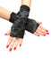 Retro Halloween Ripped Punk Handschuhe