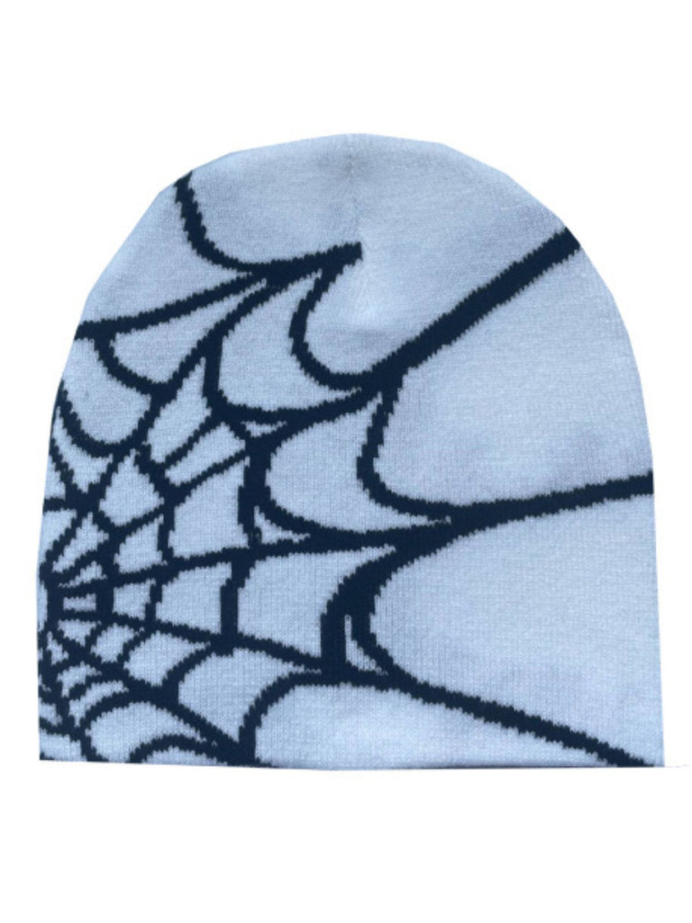 Halloween Spinnennetz Beanie Mütze