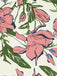 [Vorverkauf] Rosa 1940er Blumengurt Einteiliger Badeanzug