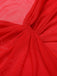 3PCS Rot 1960er Riemen Chiffon Badeanzug