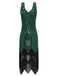 1920ER PAILLETTEN FRANSEN KLEID