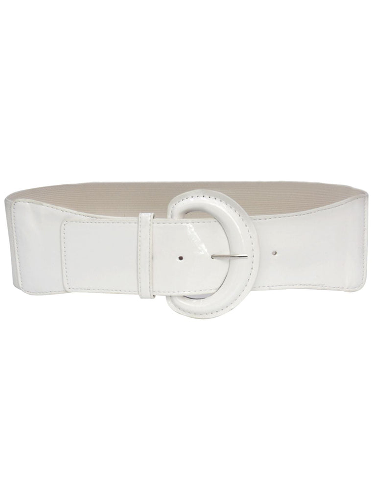 Patent Leder D-Ring Gürtel